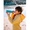 Bouteille isotherme enfant Honolulu Bleu bouchon pipette 350 ml - Visuel 1