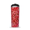 Travel Mug Flowers Rouge 470 ML - Visuel 0