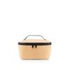 Sac isotherme S pocket raffia noir - Visuel 0