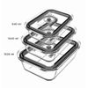 Lot de 3 boites de conservation sous vide - Visuel 1