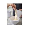 Bol à mixer Margrethe avec bec verseur, en Durostima, Blanc, 3 L - Visuel 1