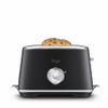 Grille pain 2 tranches Select Luxe noir truffe - Visuel 1