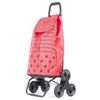 Poussette de marché carlux isotherme 6 roues pierrot rouge - Visuel 0