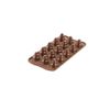 Moule silicone à choco sapins - Visuel 0