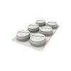 Mini moule rond sapin en silicone - Visuel 1