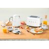 Grille-pain toaster 2 tranches blanc - Visuel 3