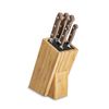 Bloc Georges 5 couteaux manche noyer - Visuel 0