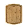 Billot de boucher en bambou 50 X 40 CM - Visuel 0