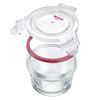 Boîte de conservation hermétique en verre ronde 150 ml - Visuel 1