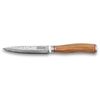 Couteau japonais samura universel lame damassée 12cm - Visuel 0