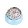 Minuteur mécanique aimanté Speed bleu clair - Visuel 0
