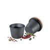 Mortier et pilon en fonte noir 8 cm - Visuel 0