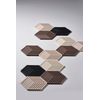 Dessous de plat hexagon Chocolat - Visuel 1