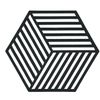 Dessous de plat hexagon noir - Visuel 0