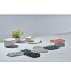 Dessous de plat hexagon bleu clair - Visuel 1