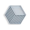 Dessous de plat hexagon bleu ciel - Visuel 0