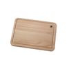 Planche à découper avec rigole bois de hêtre FSC 35 x 25cm - Visuel 0