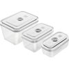Set sous-vide 3 boites Fresh&Save verre S/M/L - Visuel 0