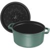 Cocotte en fonte ronde 20 cm Eucalyptus - Visuel 3