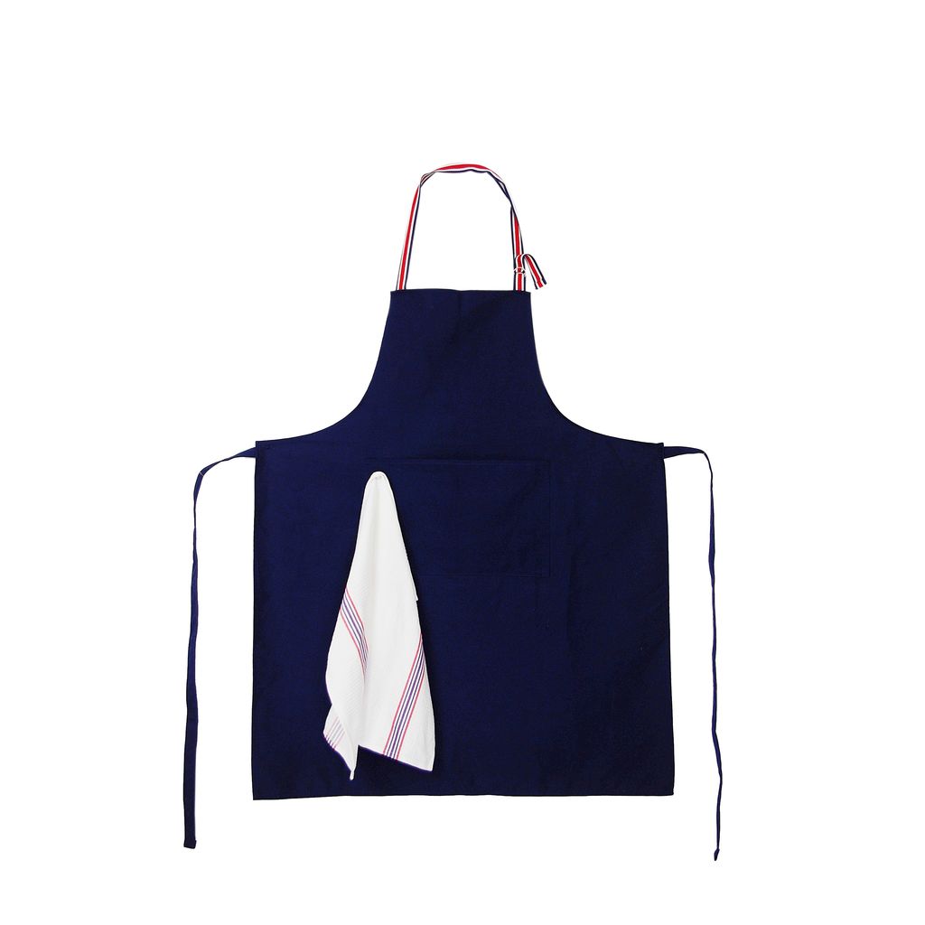 Tablier sommelier bleu - Visuel 1