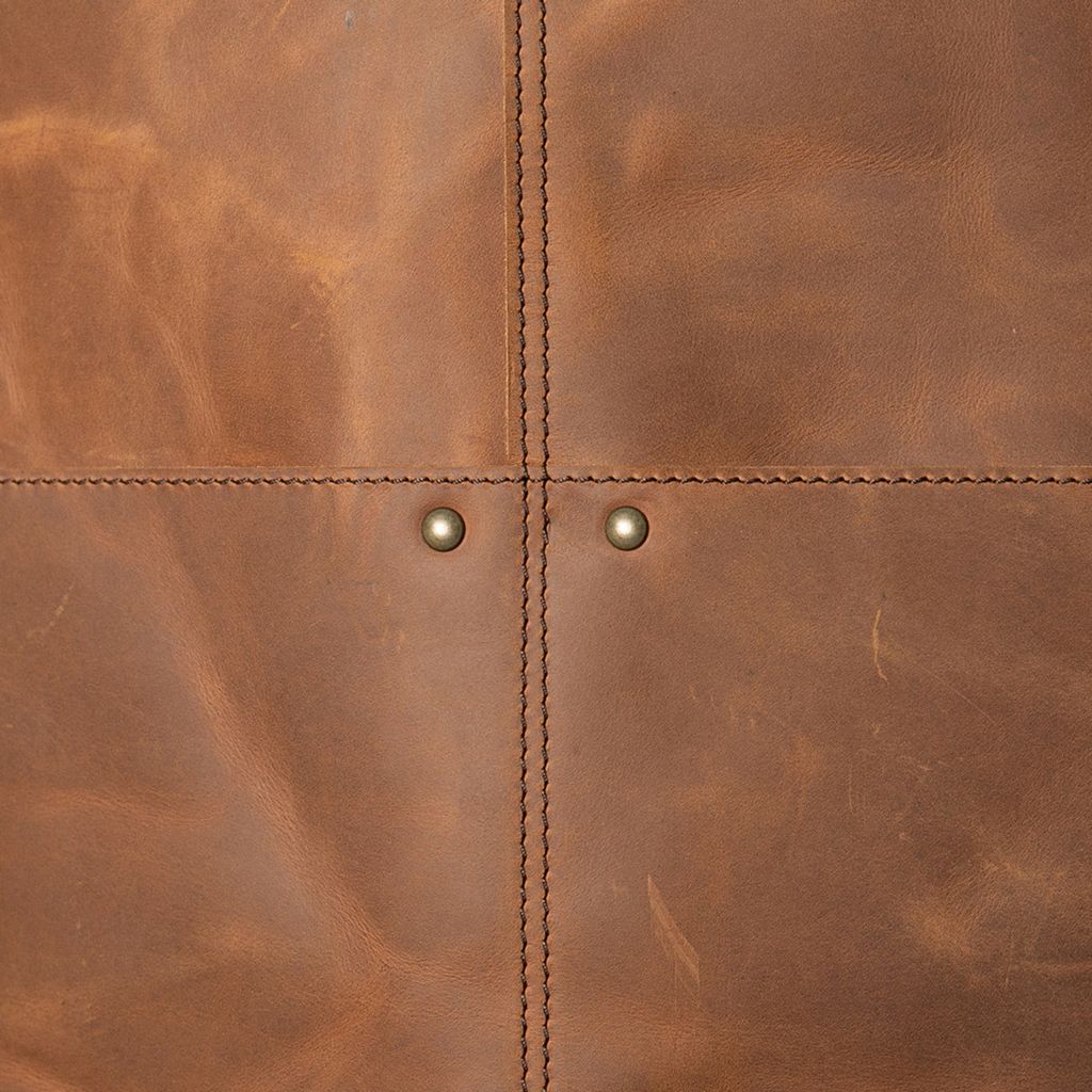 Tablier 100% cuir n°932 marron - Visuel 3
