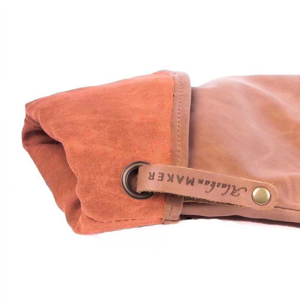 Gant Defender Marron intérieur Orange - Visuel 1