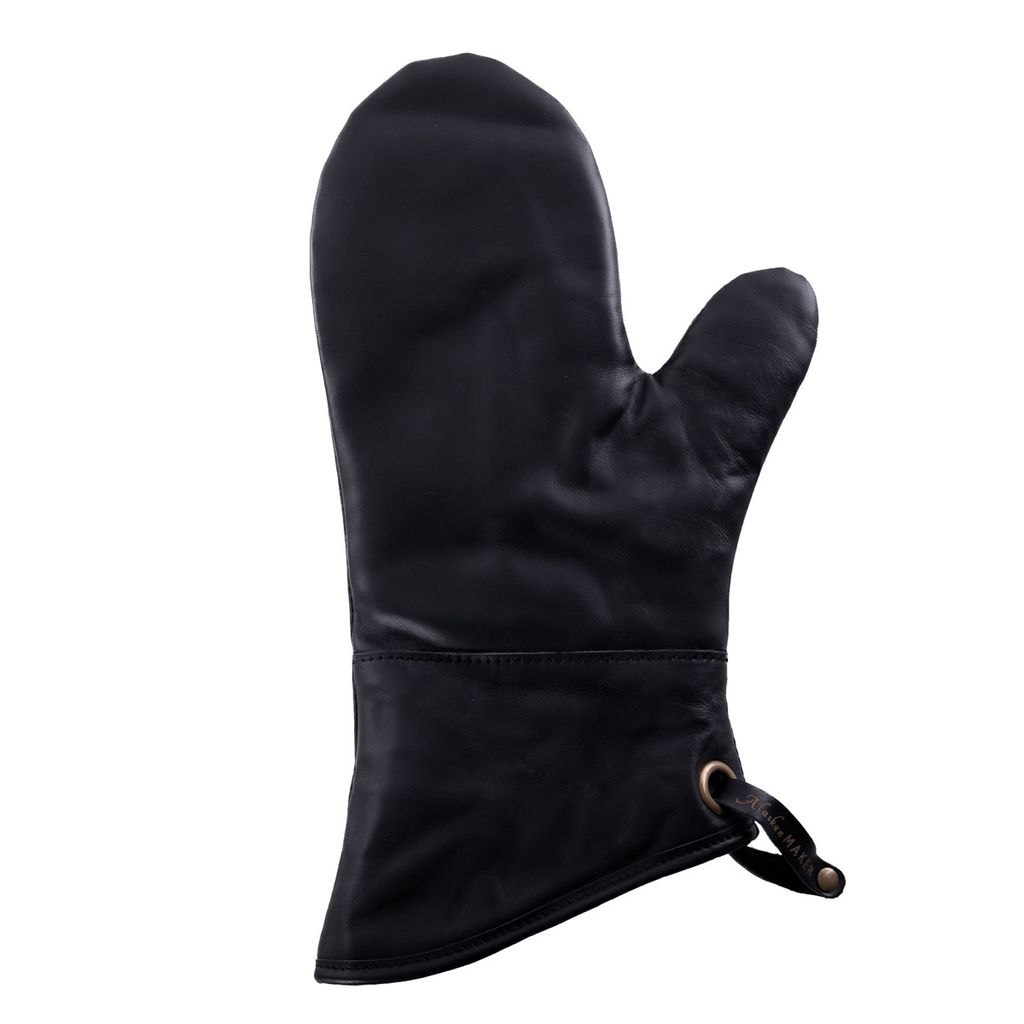 Gant Defender Noir intérieur Orange - Visuel 0