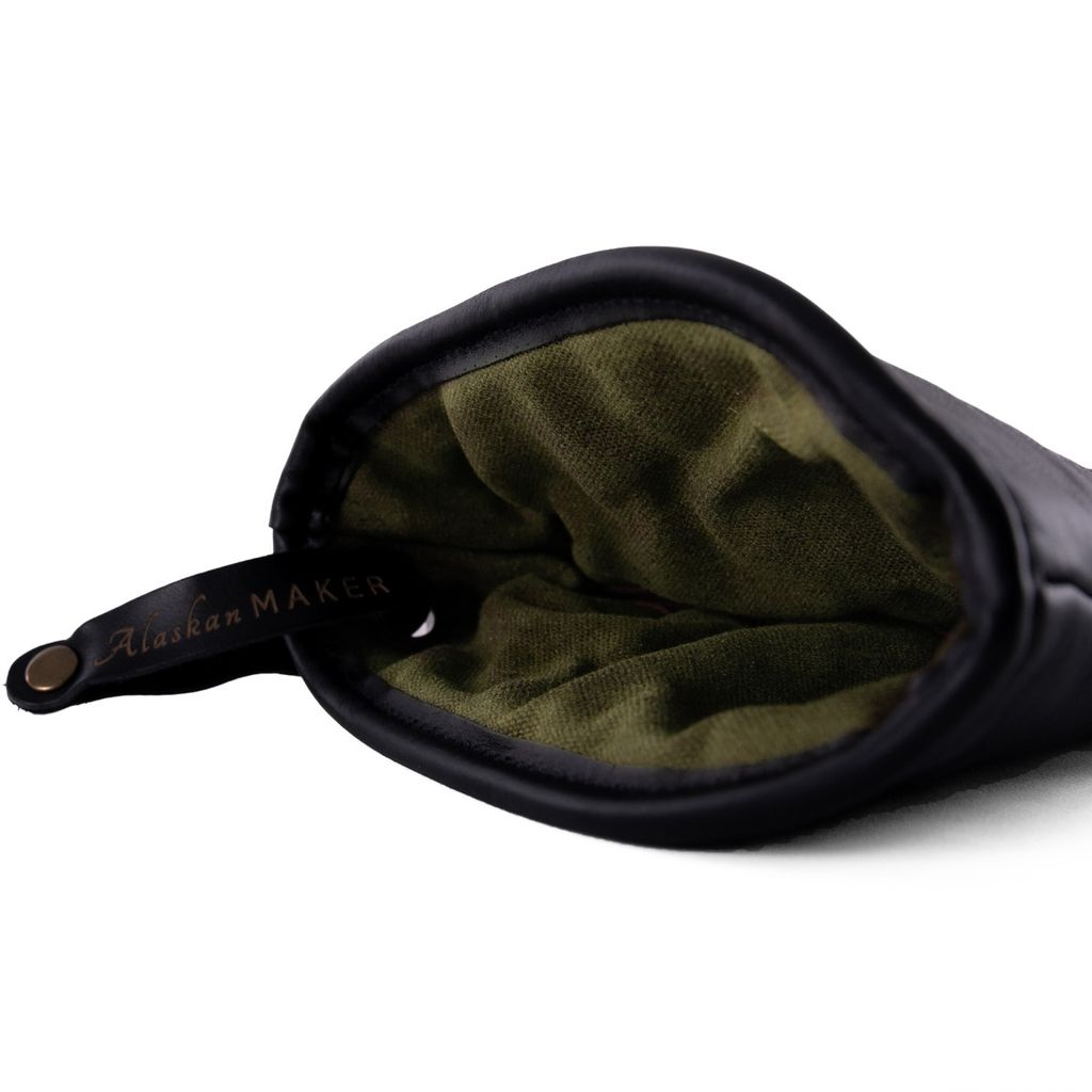 Gant Defender Noir intérieur Vert - Visuel 1
