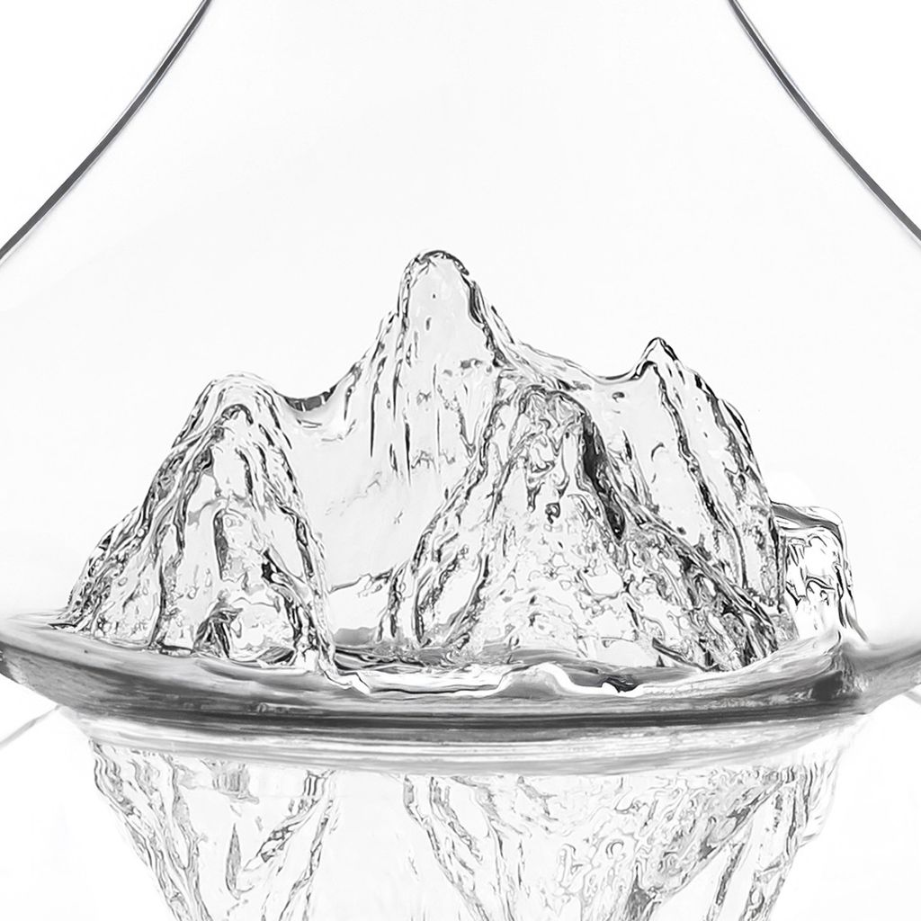 Carafe à  décanter Aiguille du midi - Visuel 1