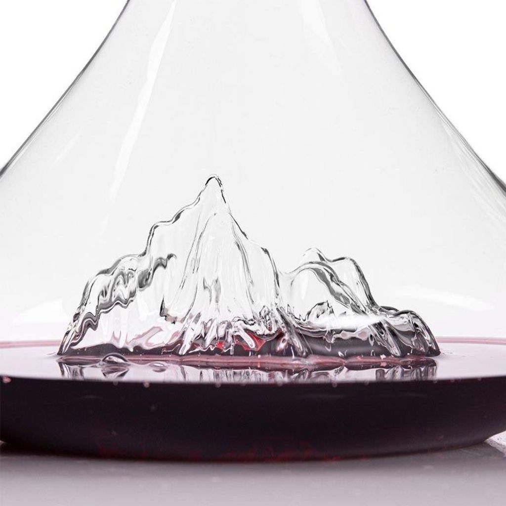 Carafe à décanter TOPOGRAPHIC Mont-Blanc - Visuel 1