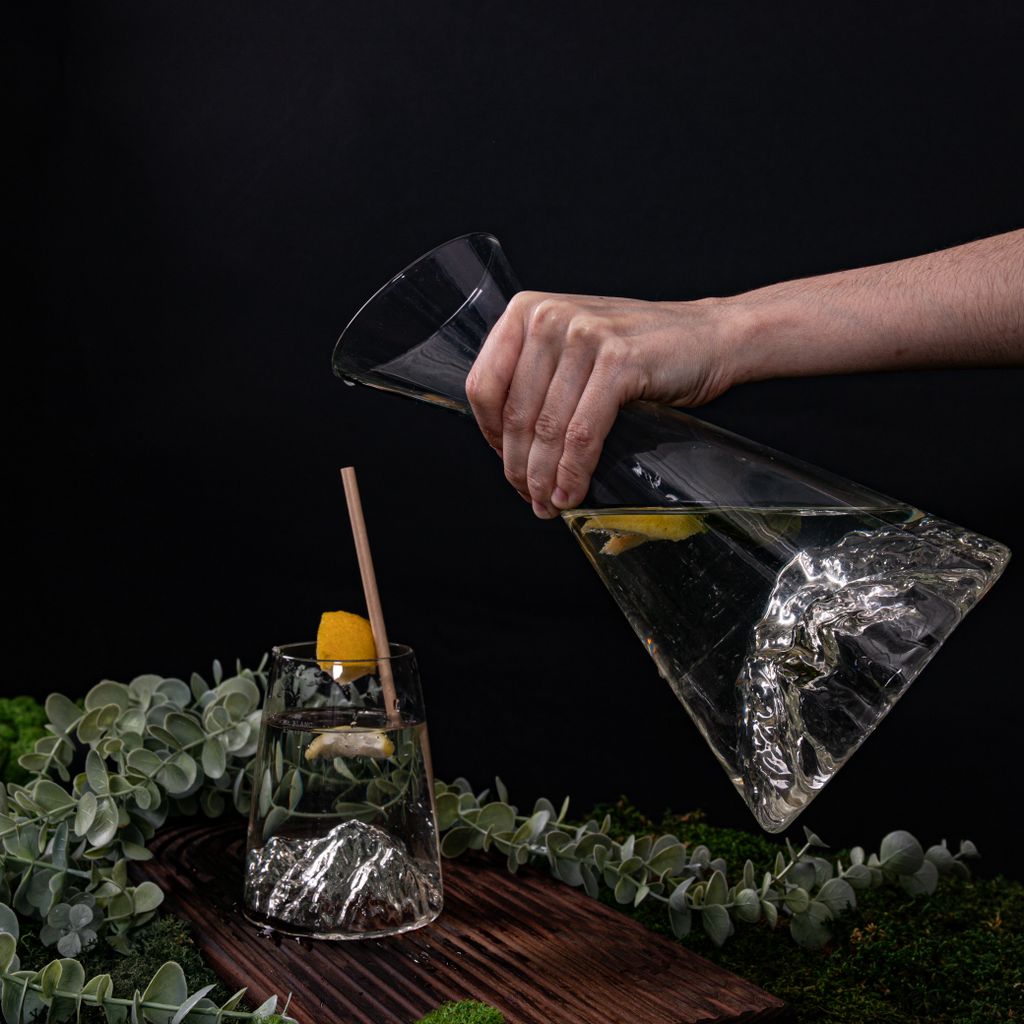 Carafe à eau Topographic Mont-Blanc - Visuel 2