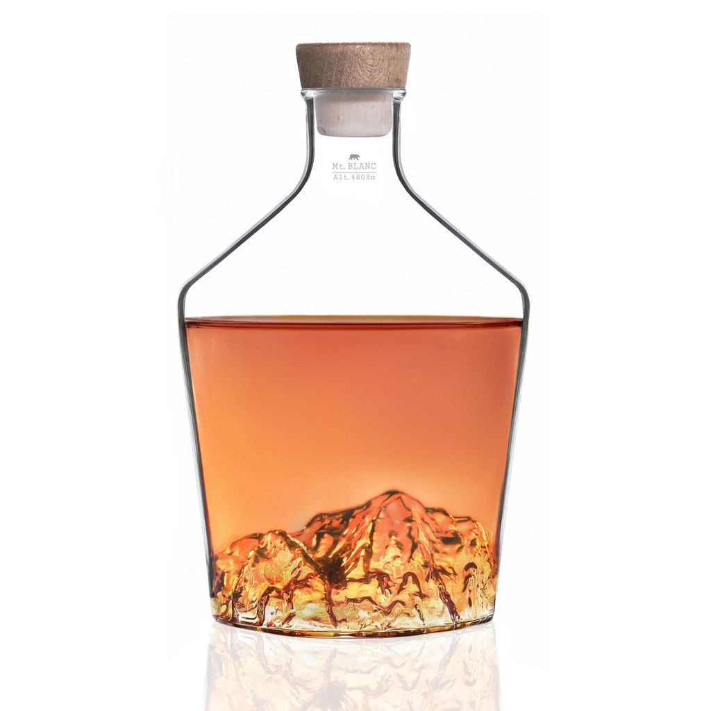 Carafe spiritueux Mont Blanc - Visuel 0