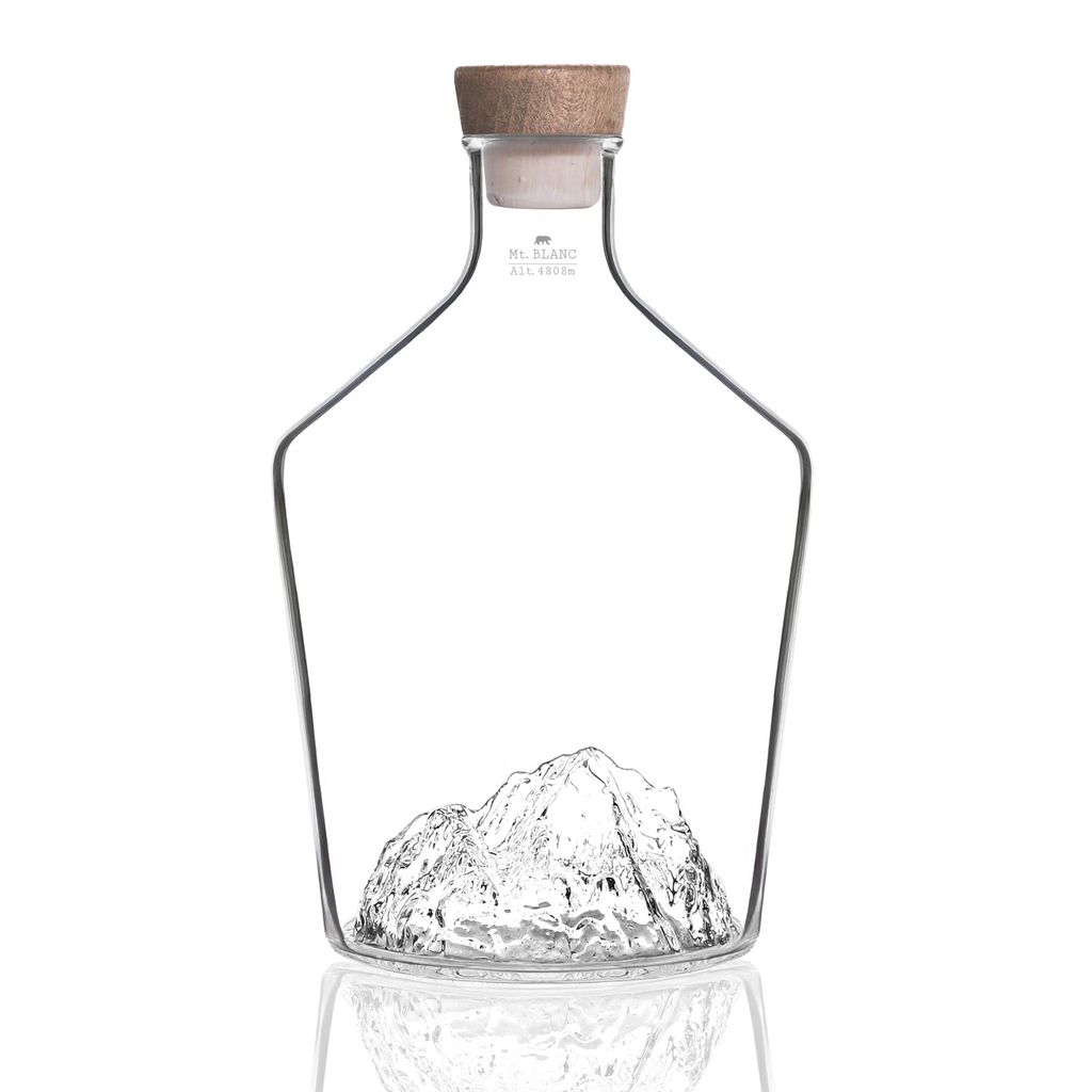 Carafe spiritueux Mont Blanc - Visuel 1