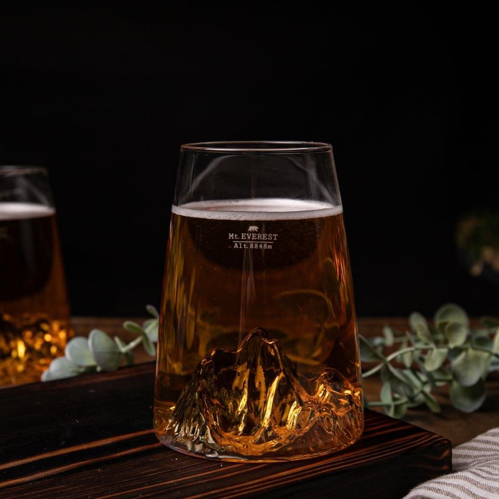 Verre design TOPOGRAPHIC Everest - Visuel 4