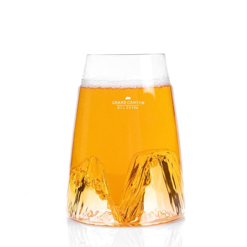 Verre design TOPOGRAPHIC Grand Canyon - Visuel 0