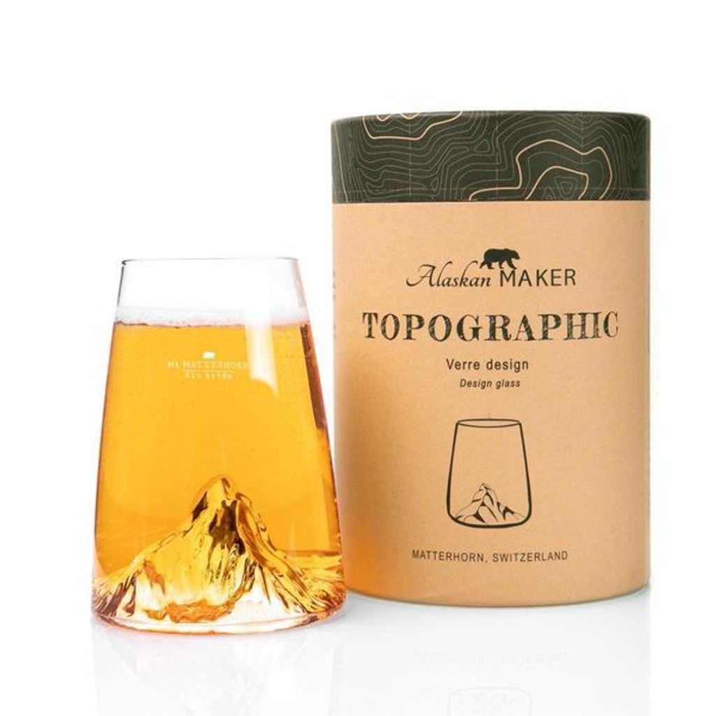 Verre design TOPOGRAPHIC Matterhorn - Visuel 5