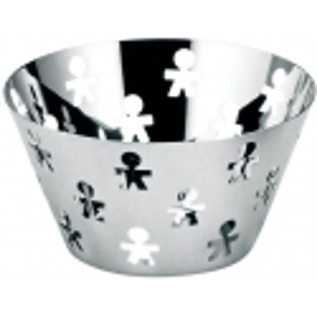 Corbeille Girotondo 23 cm inox - Visuel 0