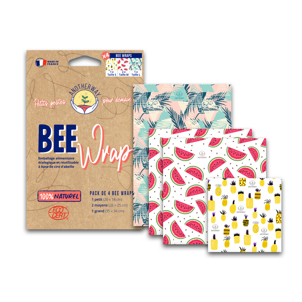 Emballage cire d'abeille original x 4 - Visuel 0