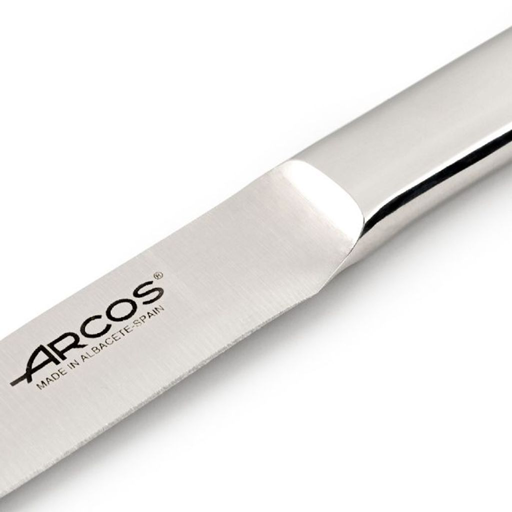 Couteau à steak The Origine monobloc lame 11cm lisse - Visuel 2