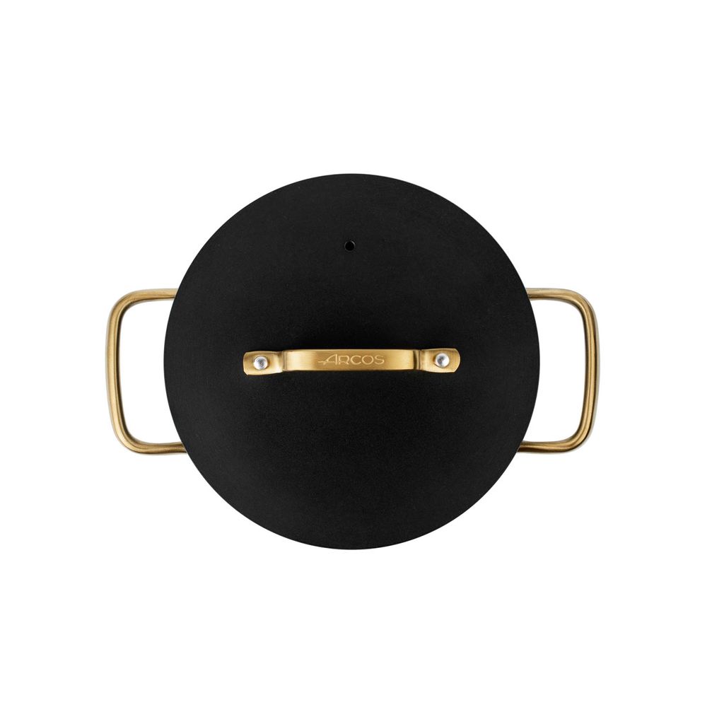 Faitout Samoa Iconic noir D20 cm avec couvercle - Visuel 2