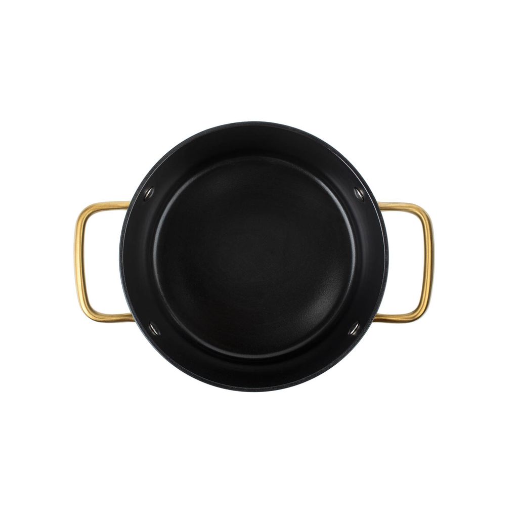 Faitout Samoa Iconic noir D20 cm avec couvercle - Visuel 3