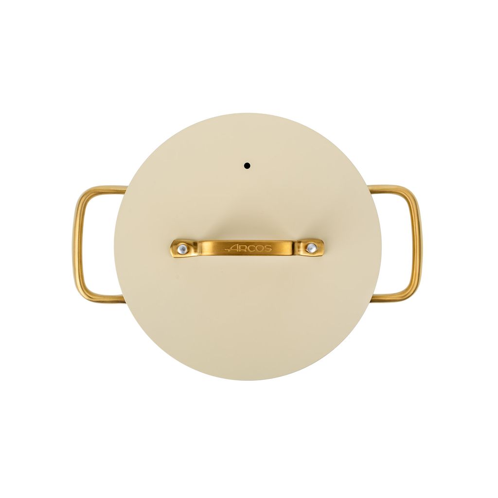 Faitout Samoa Iconic crème D20 cm avec couvercle - Visuel 2