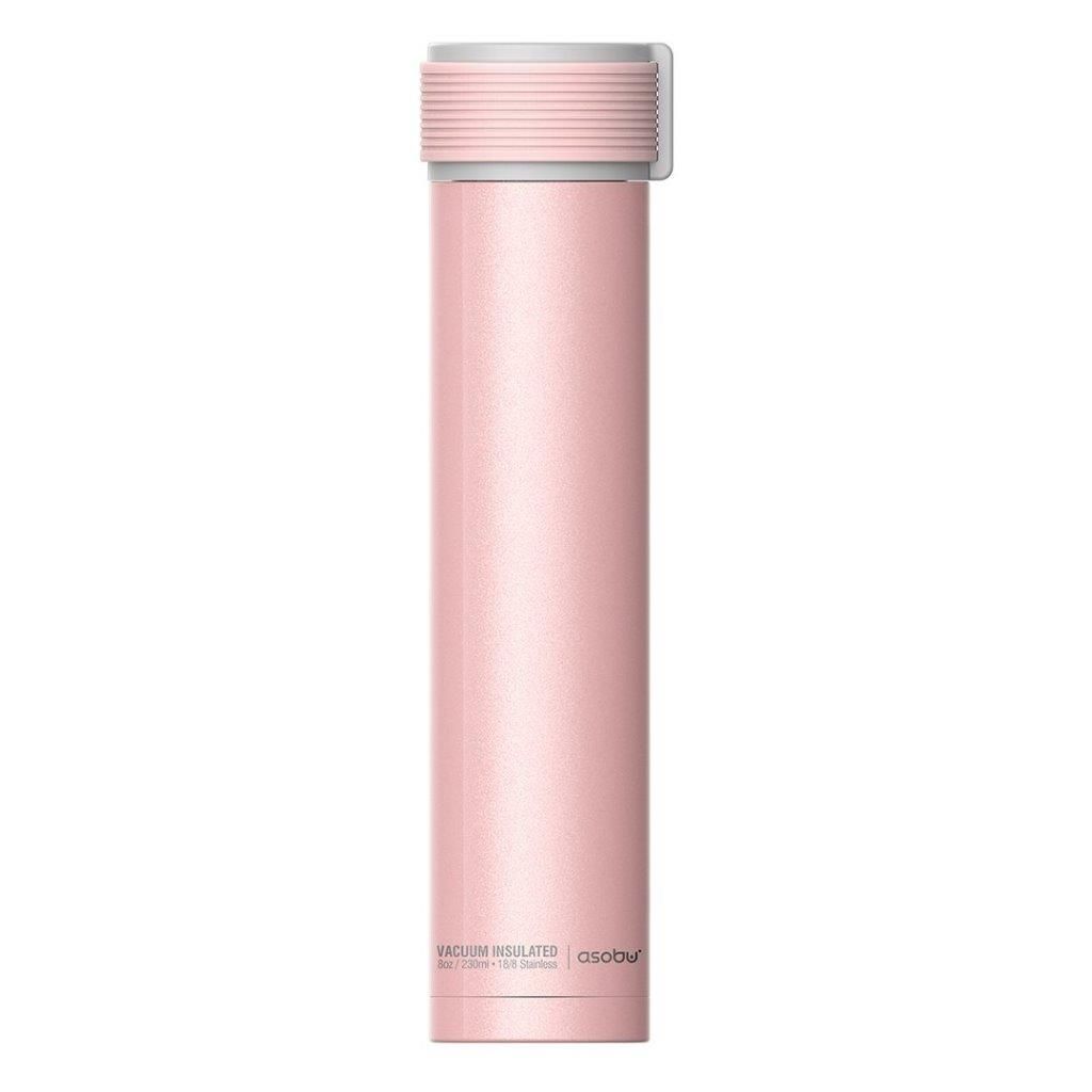 Bouteille isotherme SKINNY MINI 23 cl rose - Visuel 0