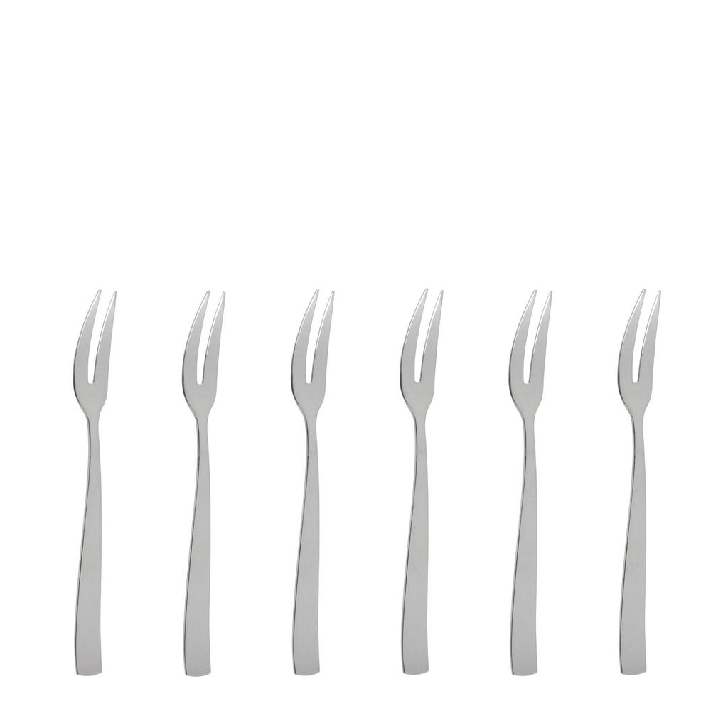 Lot De 12 Fourchettes Anciennes à Huîtres, Escargots Ou Crustacés - Inox - Bel état