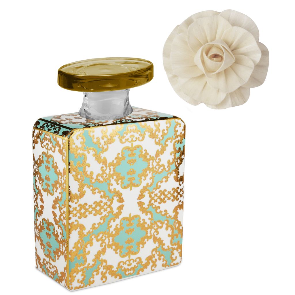 Diffuseur de parfum Gold Patti 100 ml avec fleur