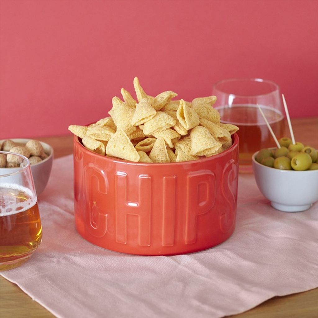 Coupelle Chips 15cm Rouge Balvi - Ambiance & Styles