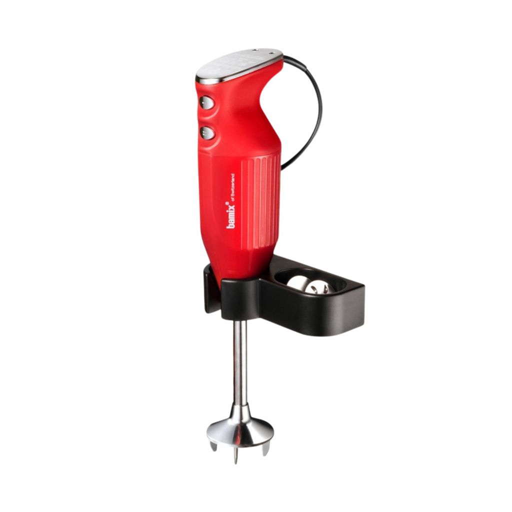 Mixeur plongeant Bamix SwissLine M200 Mono 200W Rouge - Visuel 2