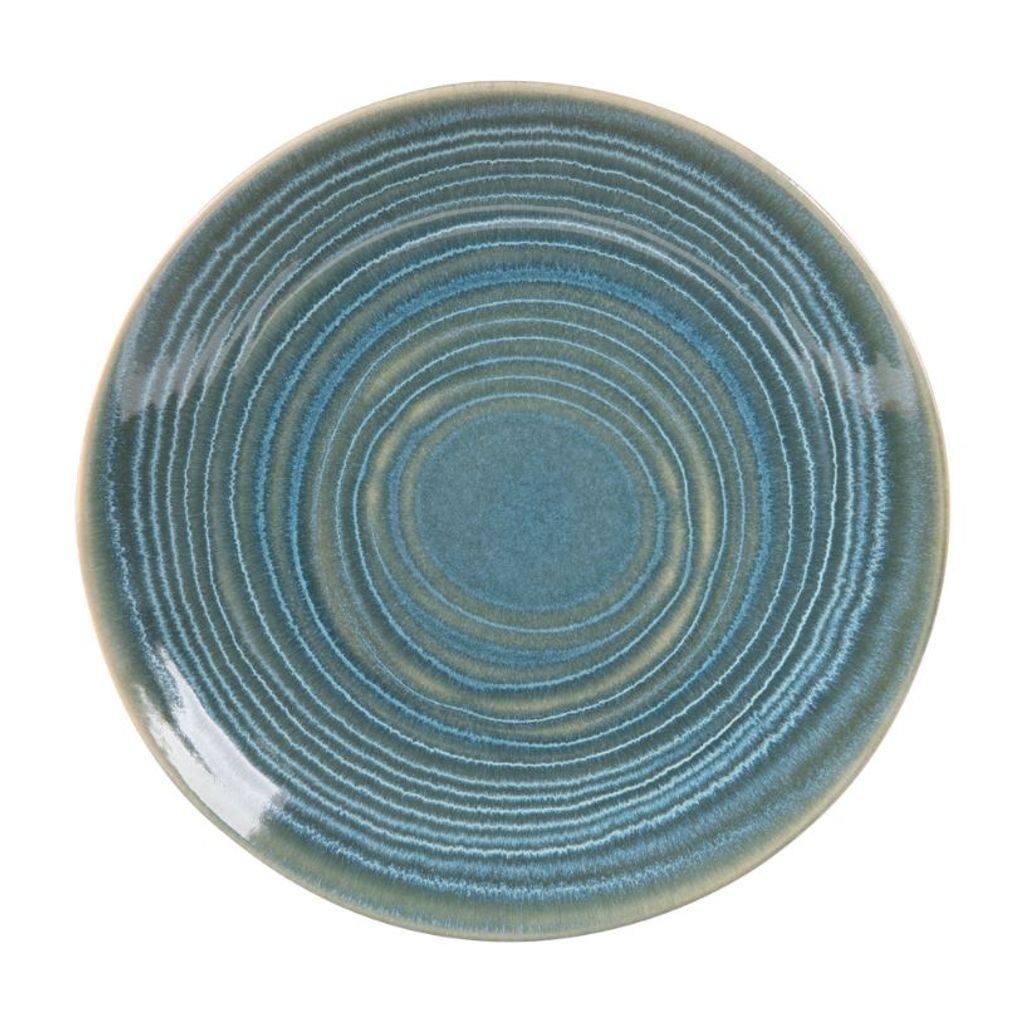 Assiette plate Moon Lagon 27 cm - Visuel 0