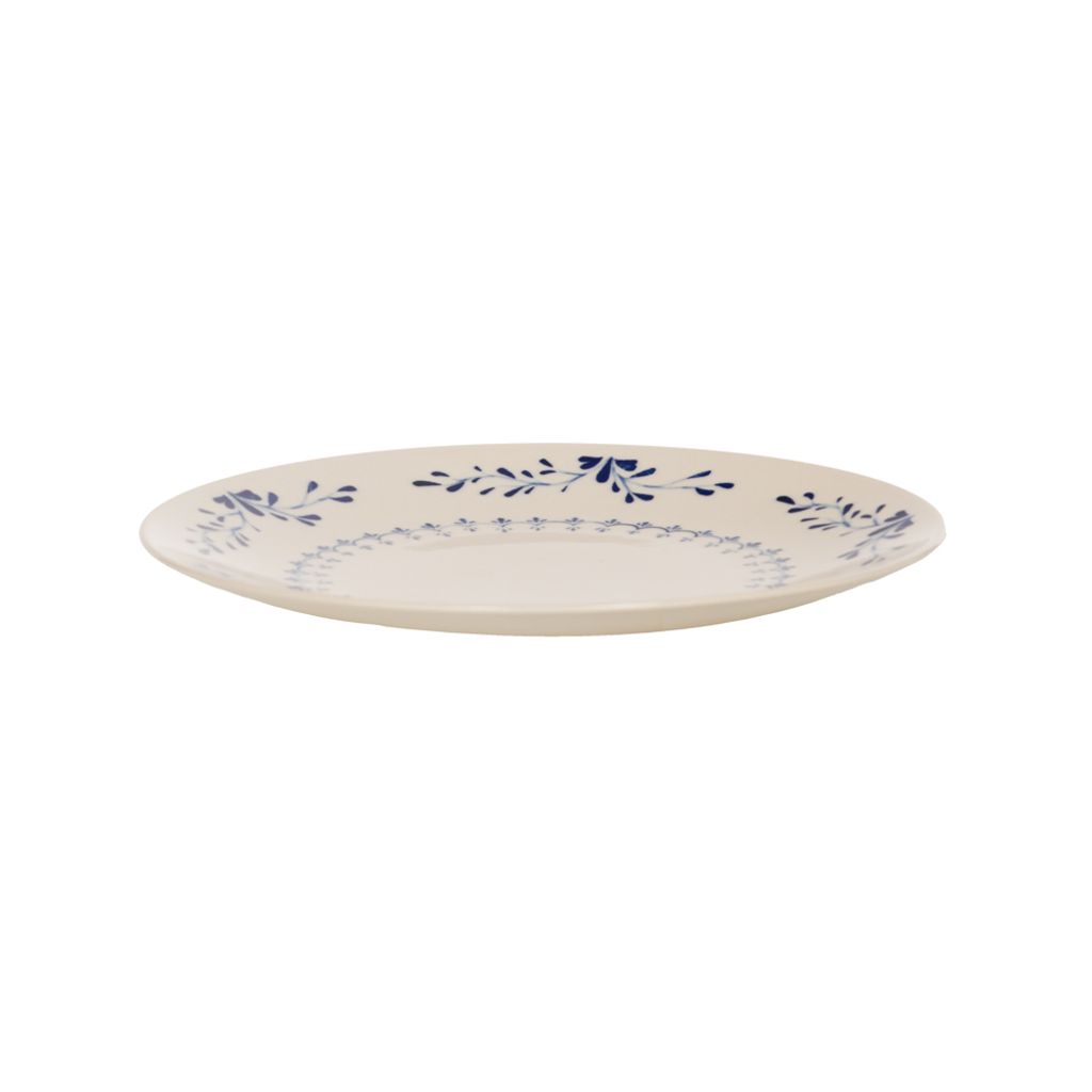 Assiette plate 17cm Appoline Bleu - Visuel 1