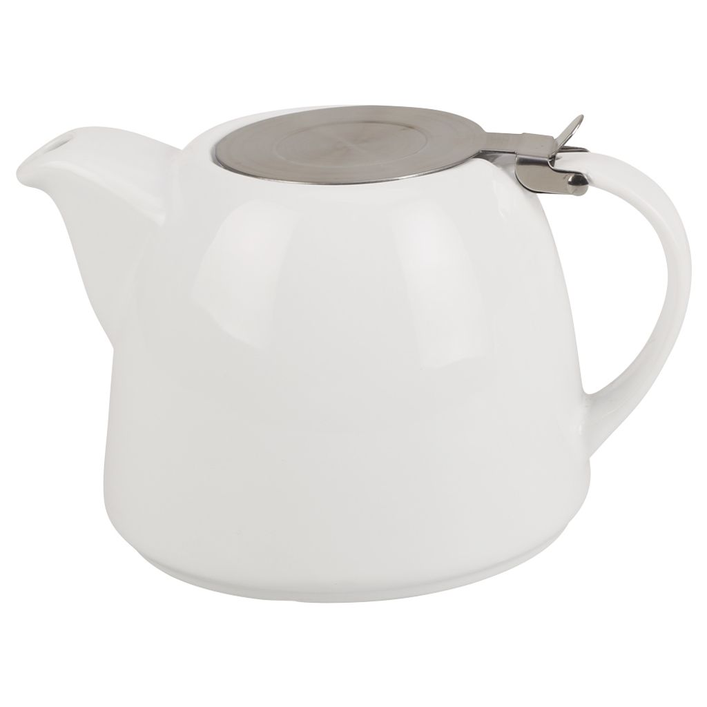 Théière studio blanche 90 cl - Visuel 0